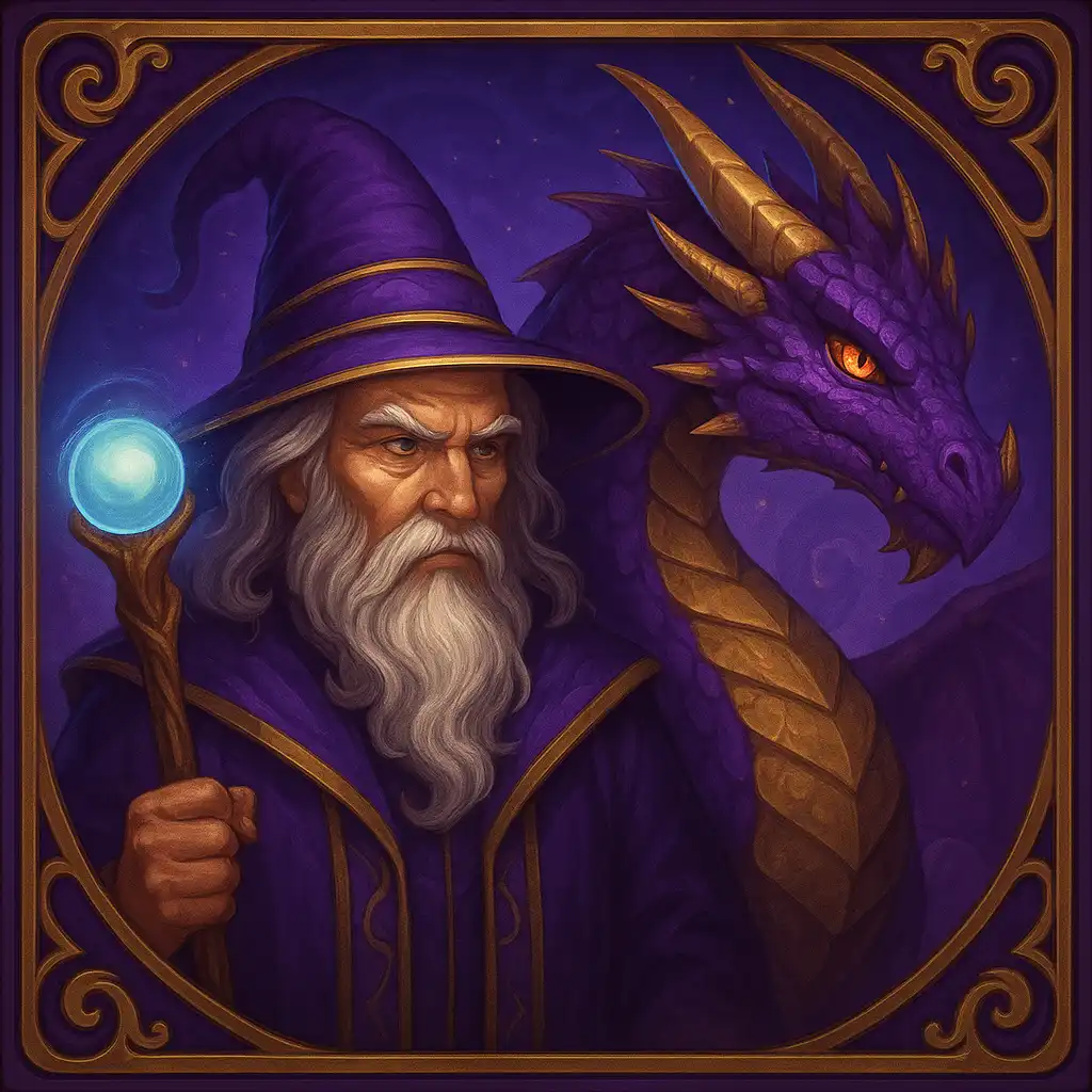 Rise of Merlin slot game thumbnail